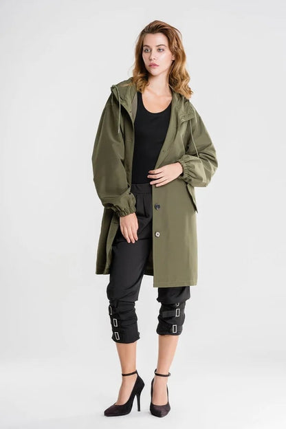 Trendy Oversized Windjack met Capuchon