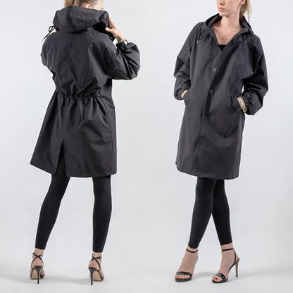 Trendy Oversized Windjack met Capuchon