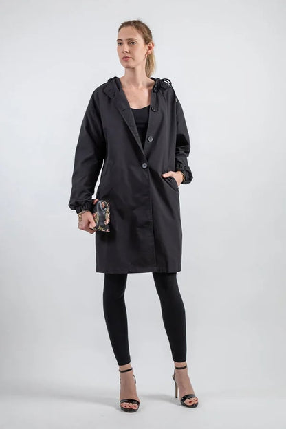 Trendy Oversized Windjack met Capuchon