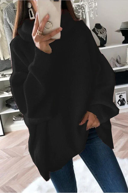 Stijlvolle Oversized Gebreide Pullover - Langsleeve Mode Favoriet