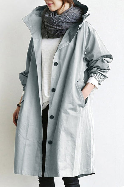 Trendy Oversized Windjack met Capuchon